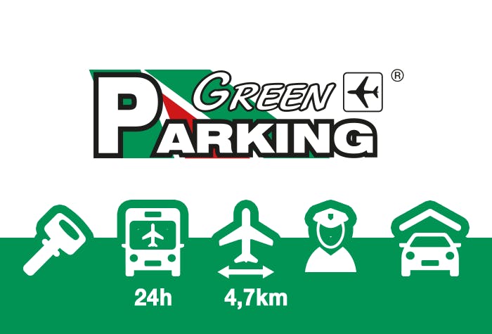 Parcheggiare all'aeroporto di Malpensa - Green Parking Parcheggio Coperto Malpensa - Logo del parcheggio auto