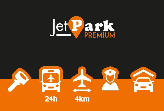 Parcheggiare all'aeroporto di Malpensa - JetPark Premium Malpensa Parcheggio Coperto - Logo del parcheggio auto