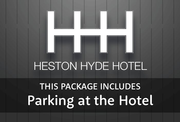 0 of Heston Hyde with parking at the hotel